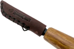 BeaverCraft Open Curve Hook Knife SK4LS, Couteau Croche Pour Gaucher Avec étui -Meilleurs Couteaux BVSK4LS 04 beavercraft scaled