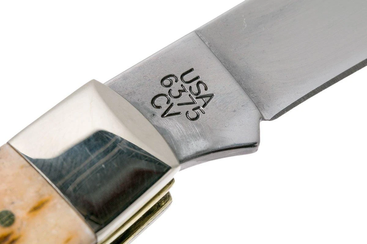 Case Large Stockman Amber Jigged Bone, 00204, 6375 CV Couteau De Poche 5 Case Large Stockman Amber Jigged Bone, 00204, 6375 CV Couteau De Poche – Image 5