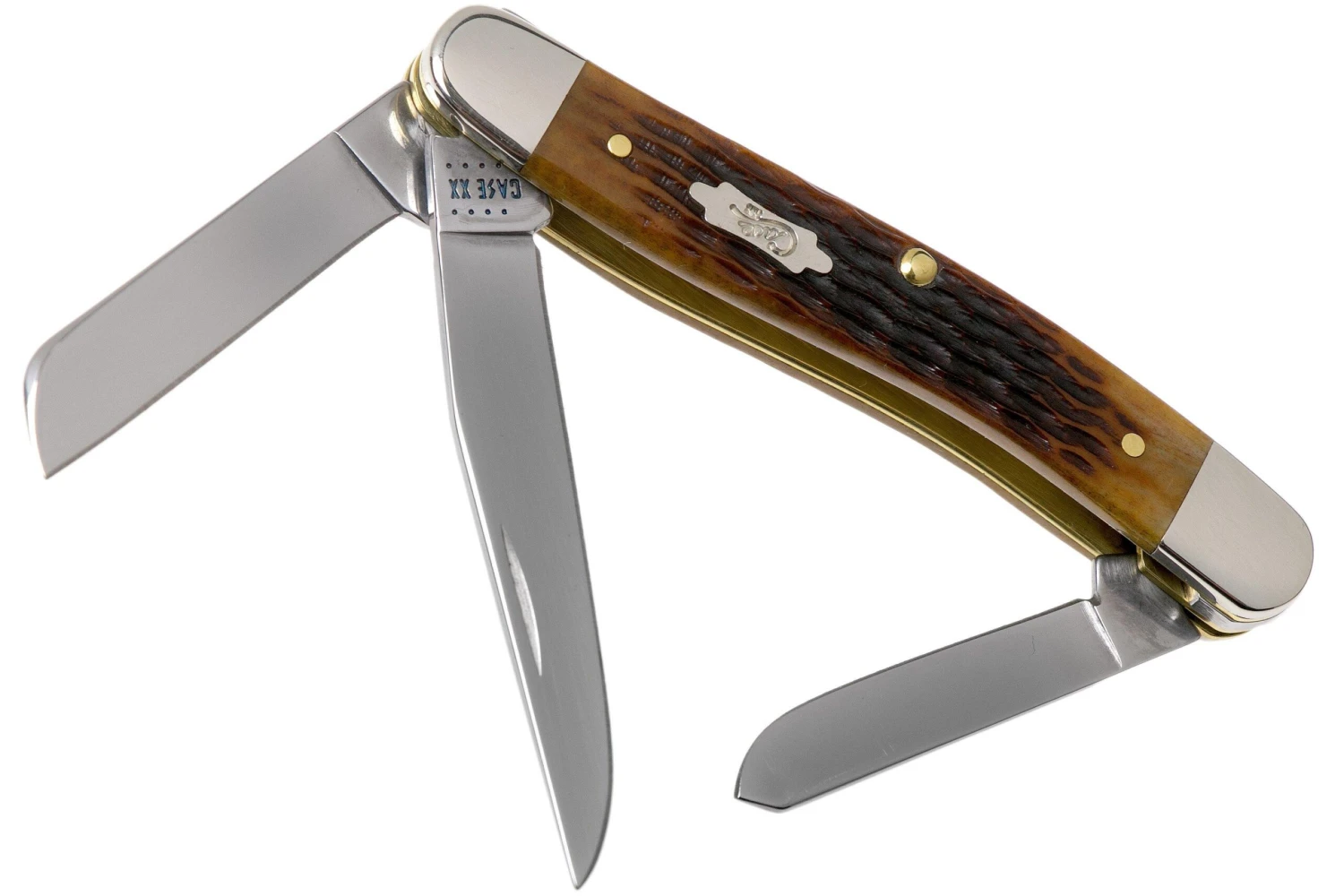 Case Medium Stockman Antique Bone, Rogers Corn Cob Jig, 52834, 6318 SS Couteau De Poche 1 Case Medium Stockman Antique Bone, Rogers Corn Cob Jig, 52834, 6318 SS Couteau De Poche