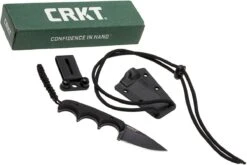 CRKT Minimalist Drop Point 2384K Couteau De Cou, Alan Folts Design -Meilleurs Couteaux CK 2384K 06 crkt ck 2384k 06