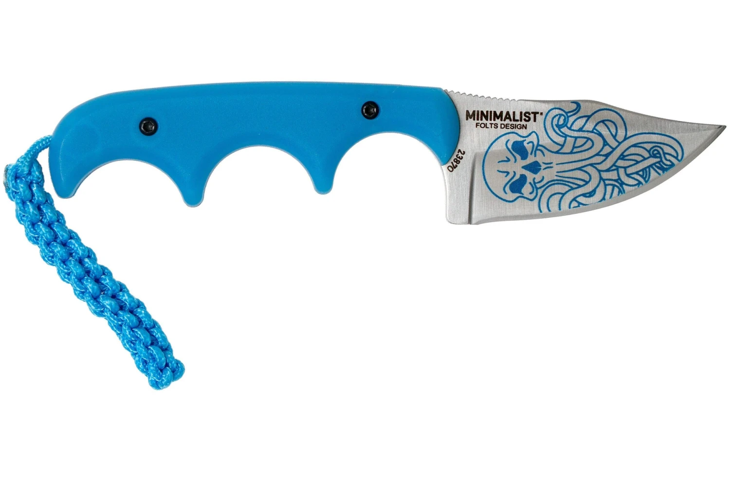 CRKT Minimalist Bowie Cthulhu 2387O Couteau De Cou, Alan Folts Design 2 CRKT Minimalist Bowie Cthulhu 2387O Couteau De Cou, Alan Folts Design – Image 2