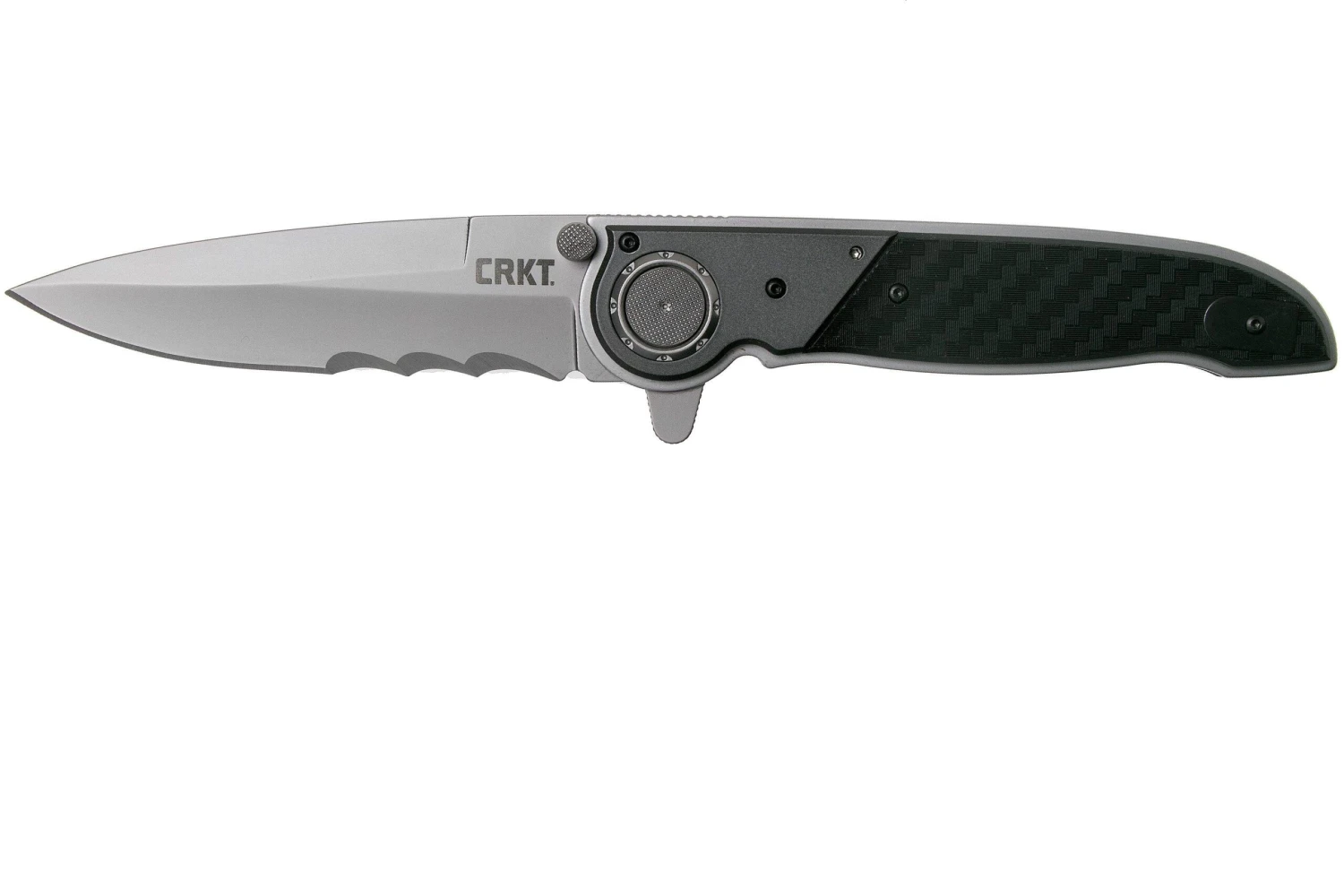 CRKT M40-15 Combo Edge Couteau De Poche, Kit Carson Design 1 CRKT M40-15 Combo Edge Couteau De Poche, Kit Carson Design