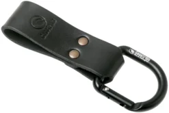 Casström Dangler & Belt Loop Black-Black, Boucle Ceinture Pour étuis De Couteaux 13109