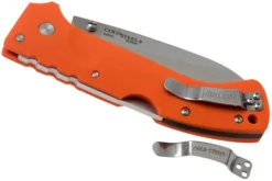 Cold Steel Ultimate Hunter 30URY S35VN Orange Plain Edge Couteau De Poche -Meilleurs Couteaux CS30URY 04 cold steel scaled