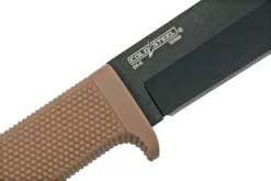 Cold Steel SRK 49LCKDTBK Desert Tan, Couteau Fixe -Meilleurs Couteaux CS49LCKDTBK 05 coldsteel scaled