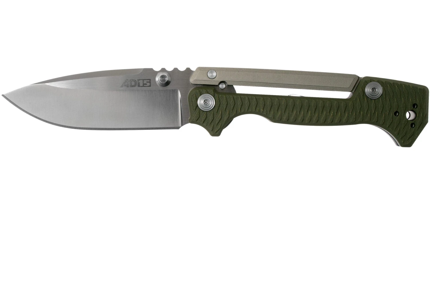 Cold Steel AD-15 OD Green 58SQ Couteau De Poche, Andrew Demko Design 1 Cold Steel AD-15 OD Green 58SQ Couteau De Poche, Andrew Demko Design