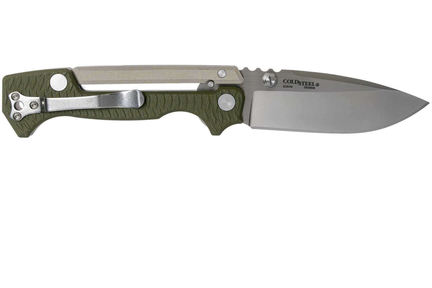 Cold Steel AD-15 OD Green 58SQ Couteau De Poche, Andrew Demko Design 2 Cold Steel AD-15 OD Green 58SQ Couteau De Poche, Andrew Demko Design – Image 2