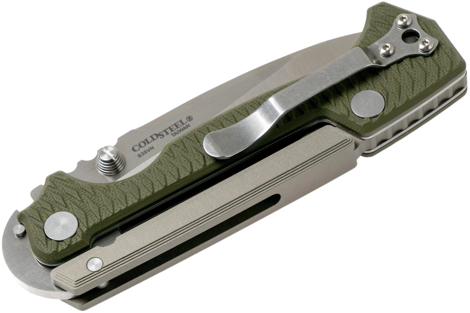 Cold Steel AD-15 OD Green 58SQ Couteau De Poche, Andrew Demko Design 5 Cold Steel AD-15 OD Green 58SQ Couteau De Poche, Andrew Demko Design – Image 5