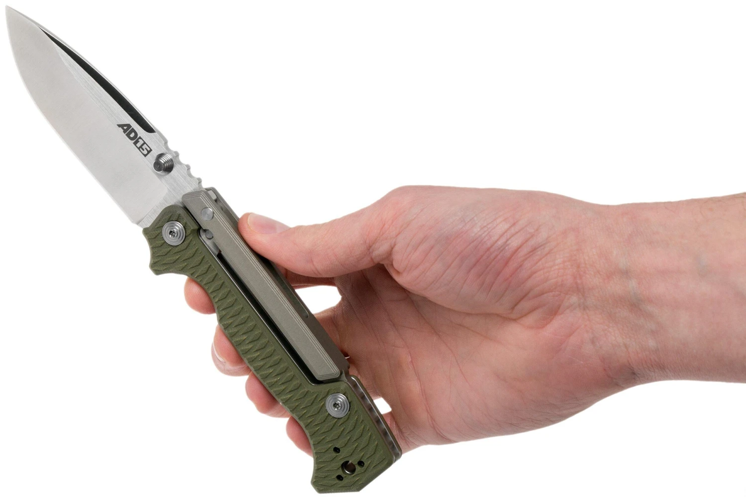 Cold Steel AD-15 OD Green 58SQ Couteau De Poche, Andrew Demko Design 10 Cold Steel AD-15 OD Green 58SQ Couteau De Poche, Andrew Demko Design – Image 10