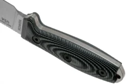 ESEE Model 4 Plain Edge S35VN, Grey Black G10 3D Handle 4P35V-002 Avec étui + Clip -Meilleurs Couteaux EE 4P35V 002 04 esee knives scaled