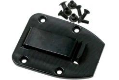 ESEE Model 4 Plain Edge S35VN, Grey Black G10 3D Handle 4P35V-002 Avec étui + Clip -Meilleurs Couteaux EE 4P35V 002 07 esee knives scaled