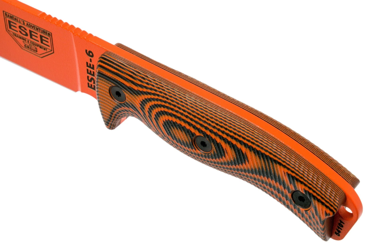 ESEE Model 6 Orange Blade 3D Neon Orange-Black G10 Couteau De Survie 6POR-006 étui Noir + Clip Plat 5 ESEE Model 6 Orange Blade 3D Neon Orange-Black G10 Couteau De Survie 6POR-006 étui Noir + Clip Plat – Image 5