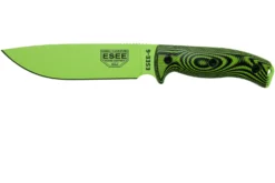 ESEE Model 6 Venom Green Blade 3D Neon Green-Black G10 Couteau De Survie 6PVG-007 étui Noir + Clip Plat