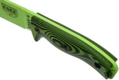 ESEE Model 6 Venom Green Blade 3D Neon Green-Black G10 Couteau De Survie 6PVG-007 étui Noir + Clip Plat -Meilleurs Couteaux EE 6PVG 007 05 esee knives scaled