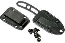 ESEE Candiru Black CAN-B Couteau De Cou Avec étui Noir + Clip Ceinture -Meilleurs Couteaux EE CAN B 05 esee knives v2018 05 scaled