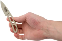 ESEE Candiru Desert Tan CAN-DT Couteau De Cou Avec étui Noir + Clip Ceinture -Meilleurs Couteaux EE CAN DT 05 esee knives v201901 scaled