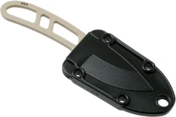 ESEE Candiru Desert Tan CAN-DT Couteau De Cou Avec étui Noir + Clip Ceinture -Meilleurs Couteaux EE CAN DT 06 esee knives v201901 scaled