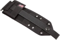 ESEE Model 4 Black Blade, Grey Handle 4P-MB Avec étui Coyote + Clip Et MOLLE-back -Meilleurs Couteaux EE ESEE 4P MB 08 esee knives ee esee 4p mb 08