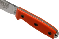 ESEE Model 4 Plain Edge S35VN, Orange G10 Handle 4P35V-OR Avec étui + Clip 11 ESEE Model 4 Plain Edge S35VN, Orange G10 Handle 4P35V-OR Avec étui + Clip -Meilleurs Couteaux EE ESEE 4P35V OR 05 esee knives scaled