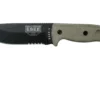 ESEE Model 5 Serrated Black Blade 5S Couteau De Survie Avec étui Kydex + Clip Ceinture