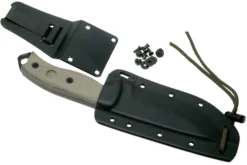 ESEE Model 5 Serrated Black Blade 5S Couteau De Survie Avec étui Kydex + Clip Ceinture -Meilleurs Couteaux EE ESEE 5S 07 esee knives v202010 scaled