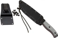 ESEE Model 6 Serrated 6S Couteau De Survie Avec étui Noir + Clip Ceinture -Meilleurs Couteaux EE ESEE 6S B 07 esee knives ee esee 6s b 07