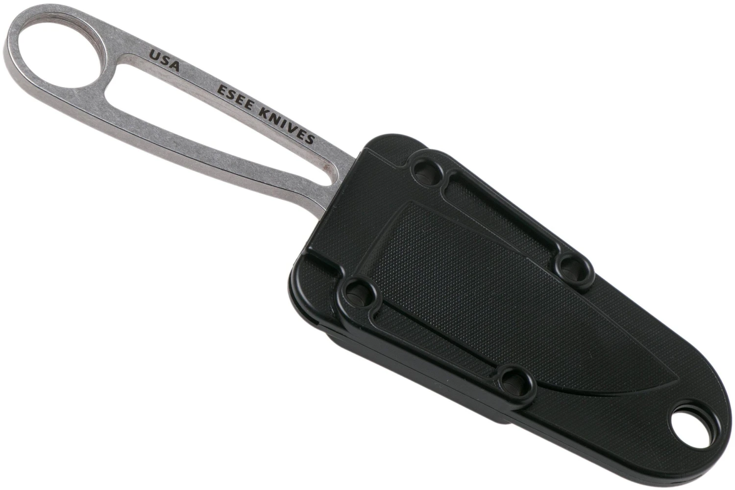 ESEE Izula Stainless IZULA-35V CPM S35VN Couteau De Cou Avec étui Noir 5 ESEE Izula Stainless IZULA-35V CPM S35VN Couteau De Cou Avec étui Noir – Image 5