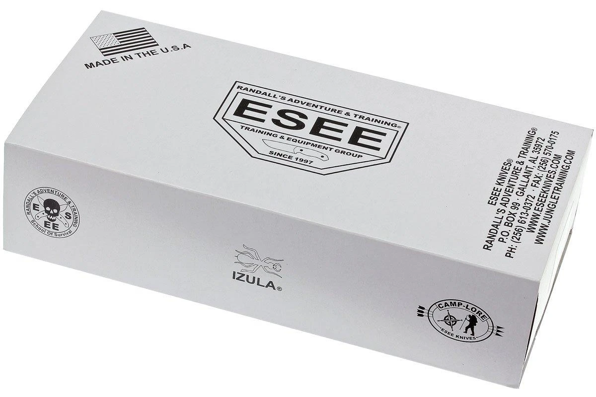 ESEE Izula Purple IZULA-PURP Couteau De Cou Avec étui Blanc + Clip Ceinture 5 ESEE Izula Purple IZULA-PURP Couteau De Cou Avec étui Blanc + Clip Ceinture – Image 5