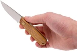 Brisa Necker 70 Flat - Olive - étui En Cuir - 9813 13 Brisa Necker 70 Flat - Olive - étui En Cuir - 9813 -Meilleurs Couteaux ENZ 9813 06 enzo enz 9813 06