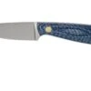Brisa Necker 70 Ringo, Jeans Micarta, Leather Sheath 9821
