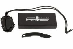 Extrema Ratio N.K.1 Couteau De Cou - Black -Meilleurs Couteaux ER123NK1BL 08 extrema ratio neck knife er123nk1bl d8