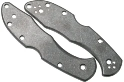 Flytanium Spyderco Delica Scales, Titane