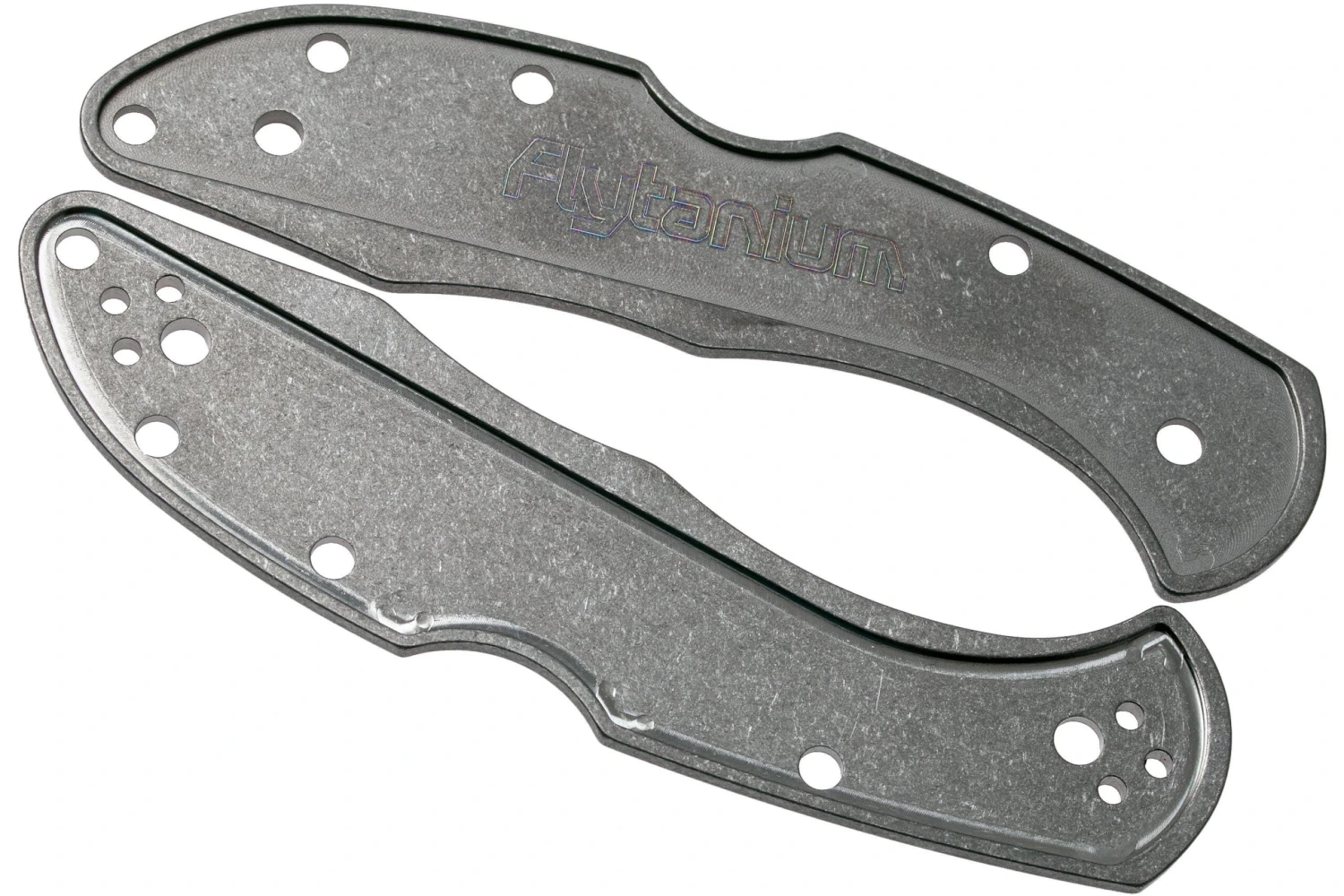 Flytanium Spyderco Delica Scales, Titane 2 Flytanium Spyderco Delica Scales, Titane – Image 2