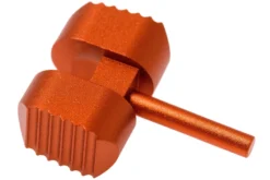 Flytanium Spyderco Manix 2 Ball Cage Lock, Aluminium Orange