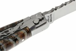 Fontenille Pataud Traditionnel 11 Cm, Guilloché, Ivoire De Mammouth, L11MMTG -Meilleurs Couteaux FPL11MMTG 04 fontenille pataud traditional 11cm fpl11mmtg 04