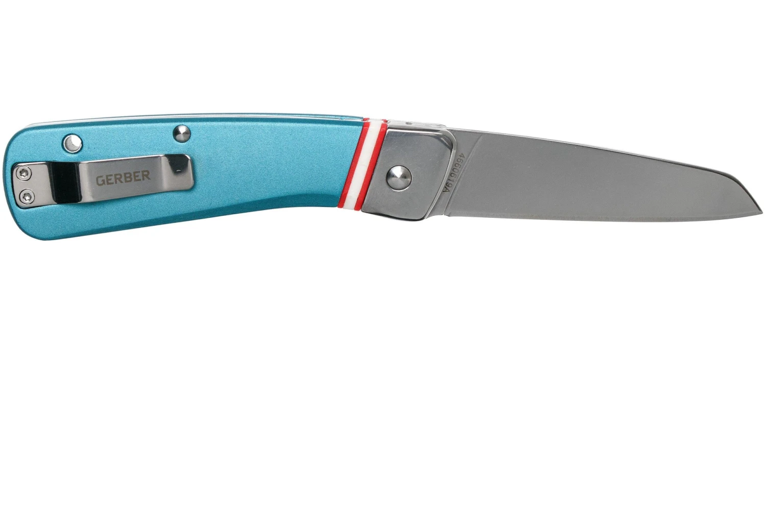 Gerber Straightlace Blue 30-001664 Couteau De Poche Slipjoint 2 Gerber Straightlace Blue 30-001664 Couteau De Poche Slipjoint – Image 2