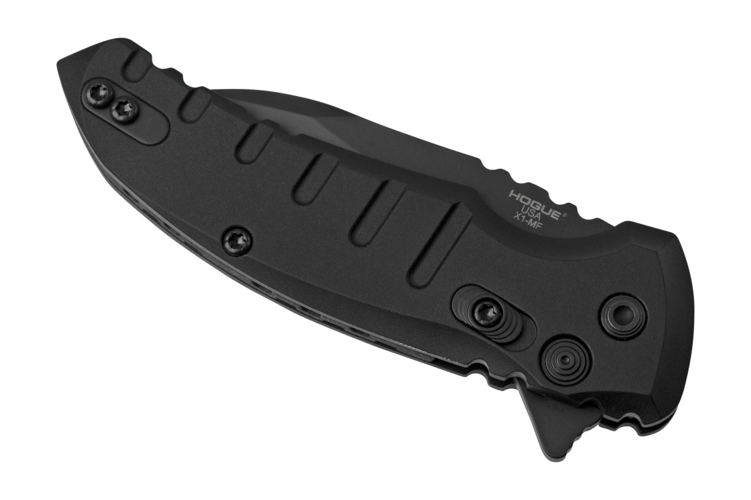 Hogue X1 Microflip Wharncliffe All Black, 24166 Couteau De Poche, Allen Elishewitz Design 6 Hogue X1 Microflip Wharncliffe All Black, 24166 Couteau De Poche, Allen Elishewitz Design – Image 6