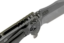 Rick Hinderer XM-18 3.5 Bowie 20CV Stonewash, OD Green G10 Couteau De Poche 12 Rick Hinderer XM-18 3.5 Bowie 20CV Stonewash, OD Green G10 Couteau De Poche -Meilleurs Couteaux HRK XM18 35 BW SO 06 rick hinderer knives scaled