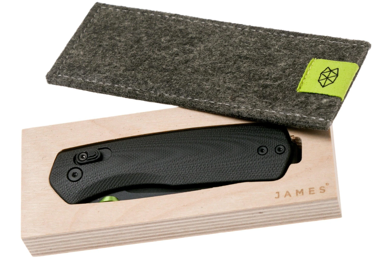 The James Brand The Carter, Black G10, Black Couteau De Poche KN108113-00 9 The James Brand The Carter, Black G10, Black Couteau De Poche KN108113-00 – Image 9