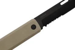 The James Brand The Ellis Slim, Coyote Tan G10, Black, Serrated, KKN125195-01, Couteau De Poche -Meilleurs Couteaux JAKKN125195 01 05 jamesbrand scaled