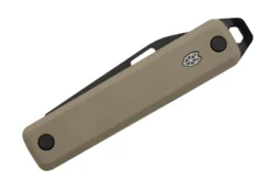 The James Brand The Ellis Slim, Coyote Tan G10, Black, Serrated, KKN125195-01, Couteau De Poche -Meilleurs Couteaux JAKKN125195 01 06 jamesbrand scaled