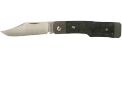 Jack Wolf Sharpshooter Jack, Blue Fat Carbon SHSH-FC Couteau De Poche Slipjoint