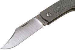 Jack Wolf Sharpshooter Jack, Black Canvas Micarta SHSH-MBK Couteau De Poche Slipjoint -Meilleurs Couteaux JW SHSH MBK 05 jackwolf scaled