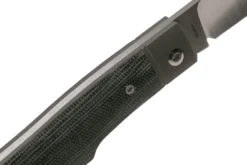 Jack Wolf Sharpshooter Jack, Black Canvas Micarta SHSH-MBK Couteau De Poche Slipjoint -Meilleurs Couteaux JW SHSH MBK 07 jackwolf scaled