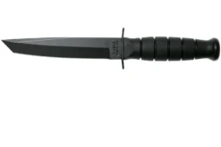 KA-BAR Short Tanto 1254, Couteau à Lame Fixe, étui En Cuir