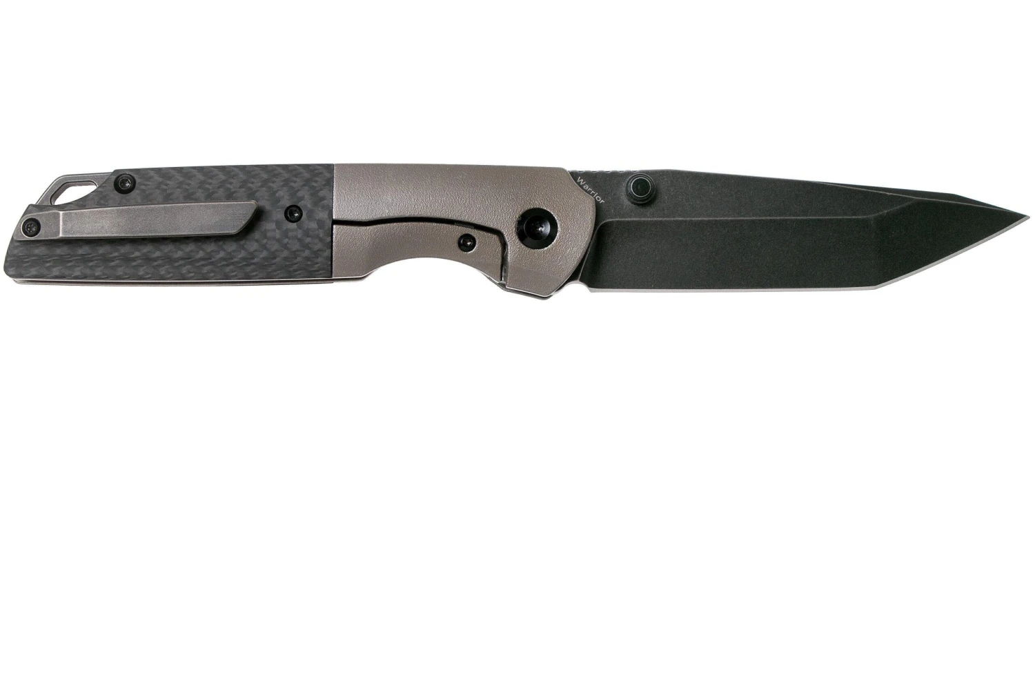 Kansept Warrior K1005T9 Black, Bronze Titanium, Carbonfiber Couteau De Poche, Kim Ning Design 2 Kansept Warrior K1005T9 Black, Bronze Titanium, Carbonfiber Couteau De Poche, Kim Ning Design – Image 2