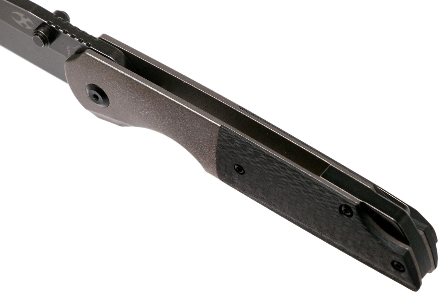 Kansept Warrior K1005T9 Black, Bronze Titanium, Carbonfiber Couteau De Poche, Kim Ning Design 7 Kansept Warrior K1005T9 Black, Bronze Titanium, Carbonfiber Couteau De Poche, Kim Ning Design – Image 7