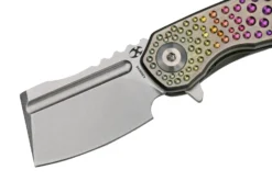 Kansept Mini Korvid K3030A5 Stonewashed CPM-S35VN, Gradient Titanium Couteau De Poche, Justin Koch Design -Meilleurs Couteaux KSK3030A5 03 kansept scaled