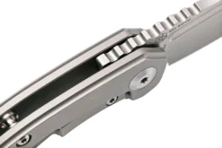 Kansept Mini Korvid K3030A5 Stonewashed CPM-S35VN, Gradient Titanium Couteau De Poche, Justin Koch Design -Meilleurs Couteaux KSK3030A5 07 kansept scaled