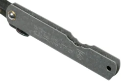 Higonokami Couteau De Poche 7,3 Cm HIGOC9B, Blue Paper Steel, Grey Steel -Meilleurs Couteaux KT HIGOC9B 05 higonokami scaled